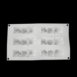 Nouveau produit 3D Snow Mountain Silicone moule facile à libérer outils de gâteau au chocolat - Product Image 3