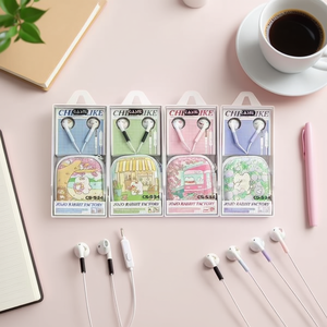 หูฟังแบบมีสาย 12 ชิ้น พร้อมคุณสมบัติแบบใส่ในหูและแบบมีสาย - Product Image 2