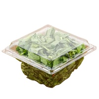 Conteneur en plastique biodégradable recyclable pour légumes, emballage en blister