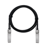 Kabel Tembaga DAC 100G 1m 3m 5m Direct Attach, Kabel Serat Optik QSFP28 untuk Switch Cisco, Data Center, Kabel Pasif 100G