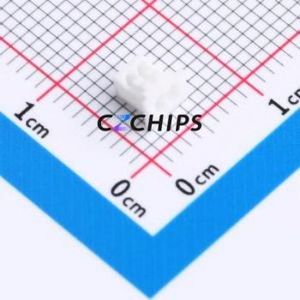 WAFER-MX125JK-2A Housing (Wire-to-Board / Wire-to-Wire) P=1.25mm Connector 1.25mm 1 2 White - Product Image 1