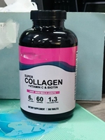 Tabletas de Suplemento de Colágeno Avanzado en Existencia, Promueven la Elasticidad de la Piel, Reducen las Arrugas, Apoyan la Densidad de Cartílagos y Huesos
