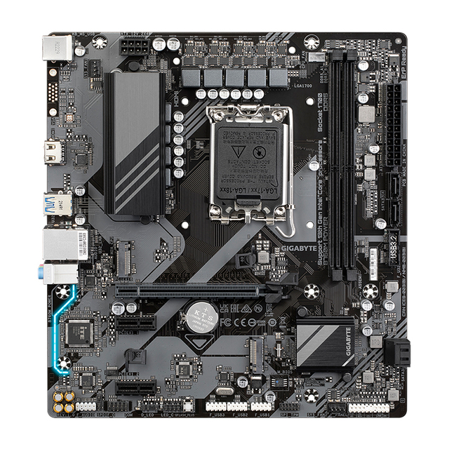 Original New B760M POWER Gaming PC DDR5 CPU I3 I5 LGA1700 MATX for Pc Computer Office and Household Use Gaming Motherboard