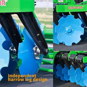 Nouvelle herse à disques <span class=keywords><strong>tandem</strong></span> diesel avec roulements durables, large couverture pour le desserrage du sol, haute productivité, agriculture à grande échelle - Product Image 5