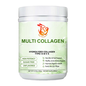 Polvo de Colágeno Múltiple OEM ODM con Vitamina C que Ayuda a que el Cabello Crezca Más Fuerte, Largo y Saludable - Product Image 1
