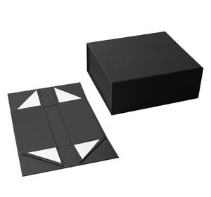 Custom logo Magnet Folding Paper Flat Packaging Box Luxurious Black <b>Magnetic</b> Closure Gift Box for Gift Packaging - Product Image 2