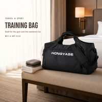 Sac de sport d'entraînement pour hommes, sac de sport, sac de fitness, sac de sport avec bandoulière, fermeture éclair, grande capacité, portable pour l'entraînement et la natation