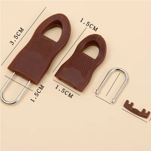 10 pièces remplacement fermeture éclair tirer extracteur fin ajustement corde étiquette vêtements Zip fixateur boucle cassée Zip cordon onglet sac <span class=keywords><strong>valise</strong></span> sac à dos <span class=keywords><strong>tente</strong></span> - Product Image 4