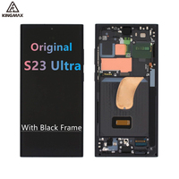 Oled pour Samsung Galaxy S23 Ultra Phone SM-S918U/S918U1/S918B/S918W/S918E OEM Display Original Touch Screen Digitizer Assembly