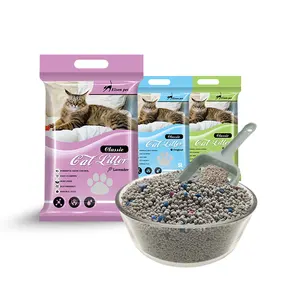 Cat Litter Suppliers High Quality Cat Litter Low Dust Strong Agglomeration Bentonite Cat Litter Sand Factory Wholesale