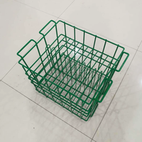 Panier de rangement rectangulaire en métal, multifonctionnel et écologique, idéal pour la restauration, la maison, la cuisine, les supports à vaisselle et les assiettes de présentation - Vente chaude