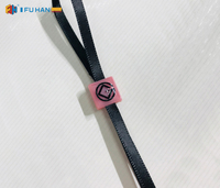 Fabricant Accessoires de Vêtement Étiquette en Satin Vêtements Personnalisés Étiquettes Tissées avec Logo de Marque Étiquette Volante