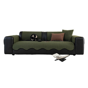 Coussin de canapé en chenille couleur unie antidérapant pour canapé général Printemps 2026 - Product Image 5