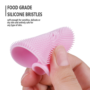 Nhãn Hiệu Riêng Silicone Khuôn Mặt Làm Sạch Bàn Chải Tạo Bọt Mặt Scrubber Với Thiết Kế Thoải Mái Cho Tắm Bàn Chải Bọt biển & Máy Chà - Product Image 2