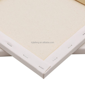 Artecho 11x14'' Acid-Free White Cotton Linen Mixed Glossy/Matte Stretched Artist <strong>Frame</strong> <strong>Canvas</strong> Set <strong>for</strong> Painting - Product Image 2