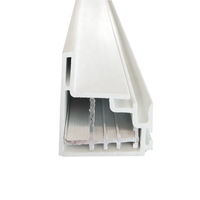 Profilé d'extrusion PVC haute dureté pour portes et fenêtres, antioxydant, durable, pour cadre de fenêtre