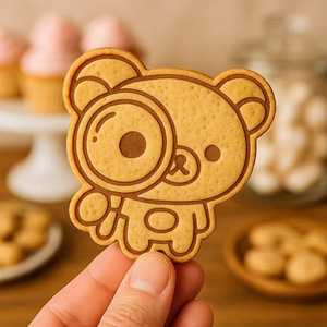 เครื่องตัดคุกกี้รูปหมีการ์ตูนเพื่อการศึกษา สำหรับ<span class=keywords><strong>สอน</strong></span>รูปทรงสัตว์ผ่านการอบขนมอย่างสนุกสนาน - Product Image 3