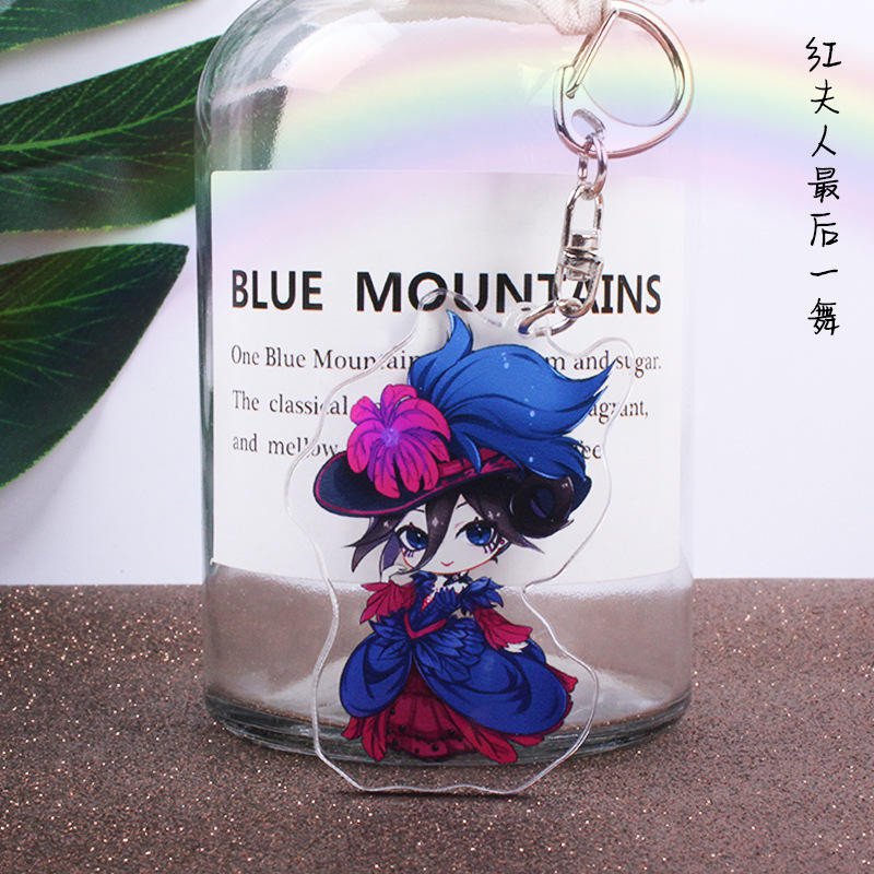 Red Lady after a dance pendant