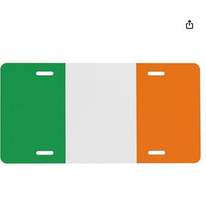 Plaque d'immatriculation de voiture avec drapeau d'<span class=keywords><strong>Islande</strong></span>, emblème patriotique, <span class=keywords><strong>6</strong></span> x 12 pouces, accessoire de décoration de voiture - Product Image 2