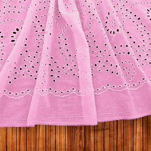 Tessuto africano con occhielli ricamati in cotone <span class=keywords><strong>100</strong></span>% abito in cotone - Product Image 4