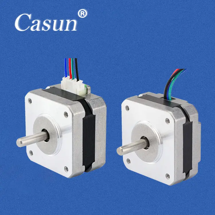 High Quality Casun 1.8 Degree Motor hybrid nema 14 stepper motor Micro 24v Stepping motor Arduino