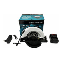 Vente directe d'usine, scie circulaire électrique industrielle portative à une main, 21V, batterie lithium sans balais, 7 pouces