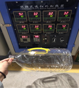 半自动瓶吹塑灌装包装机械宠物吹瓶机 (双腔) 挤出生产线esufleur des bouttelles pla - Product Image 4