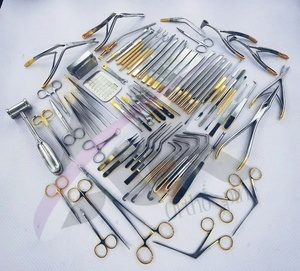 Conjunto de instrumentos de rinoplastia, instrumentos de cirugía de nariz y plástico, 82 Uds. - Product Image 1