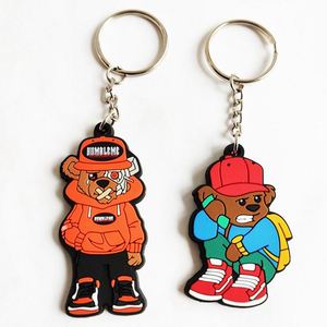 Customizable Soft PVC <b>Keychain</b> with No Minimum Custom Logo Design <b>Personalized</b> Rubber Keyring - Product Image 5