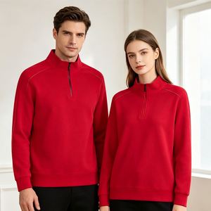 Sudadera Personalizada para Hombre, 100% Poliéster, Cuello Alto, Sudadera con Capucha Unisex con Cierre y Logotipo Impreso OEM - Product Image 3