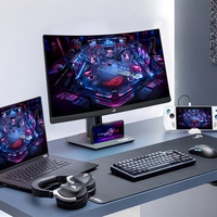 Moniteur de jeu incurvé ASUS ROG Strix XG27WCS 2025, le plus récent, pour ordinateur de bureau, protection des yeux, résolution 2560x1440, DP, fréquence de rafraîchissement 180Hz, 1ms