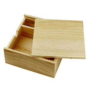 100% hecho a mano rústico personalizado desechables de <span class=keywords><strong>madera</strong></span> caja de almacenamiento con tapas - Product Image 3