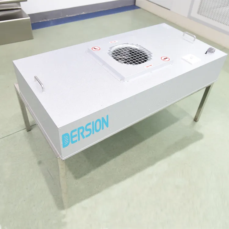 Unité de filtre de ventilateur Dersion 2x2 2x4 3x4 4x4 unité de Purification d'air à flux laminaire FFU pour salle blanche