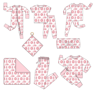 Set Pigiama Famiglia Personalizzato in Bambù Morbido e Traspirante, Abbigliamento da Notte con Pantaloni Lunghi per Donna - Product Image 2