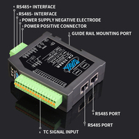 Módulo de Temperatura de 8 Canales con Entrada de Termopar Tipo K CK-3088R, Salida Modbus RTU RS485, Módulo IO Modbus