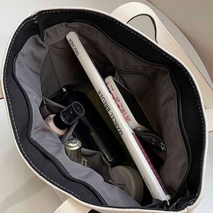 <b>Hot</b> Selling Ladies Canvas Tote Bag New Casual Vintage Style Bucket Shopping Bag Reusable Storage Custom Gift Novelty Gift - Product Image 3