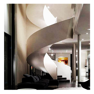 Villa Standard australiana idee di lusso scala a chiocciola prezzi battistrada in legno scala a chiocciola rotondo ponte scale dalla fabbrica di foshan - Product Image 1