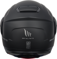 Casque de moto modulaire avec LOGO personnalisé avec fonction rabattable Matériau ABS Évent de spoiler galvanisé certifié DOT