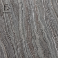 Panneau de pierre flexible gris ardoise texturé 3D ultra-mince et pliable pour revêtement mural MCM léger pour façade extérieure et intérieure de centre commercial