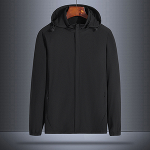 Chaqueta elástica chaqueta de ajuste y transpirable suave No se desvanece No Pilling chaqueta - Product Image 3