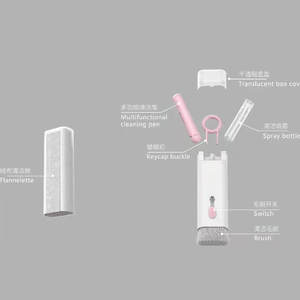 2022 nuevo Kit de limpieza de pluma de limpieza Airbuds para <span class=keywords><strong>Air</strong></span> <span class=keywords><strong>Pro</strong></span> Pod <span class=keywords><strong>7</strong></span> en 1 Kit de limpieza de auriculares multiusos pluma de limpieza Airbuds - Product Image 4