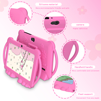 Tableta Infantil Android 12 de 7 Pulgadas, Quad Core, 2GB, 32GB, Dispositivo Educativo con WiFi, Tableta de Aprendizaje para Niños, Juegos de Rompecabezas, KidsTab
