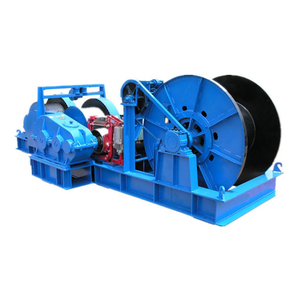 Verricello <span class=keywords><strong>Elettrico</strong></span> <span class=keywords><strong>a</strong></span> Frizione con Doppio <span class=keywords><strong>Tamburo</strong></span> per Trazione <span class=keywords><strong>a</strong></span> Lunga Distanza con Fune Metallica Continua - Product Image 5