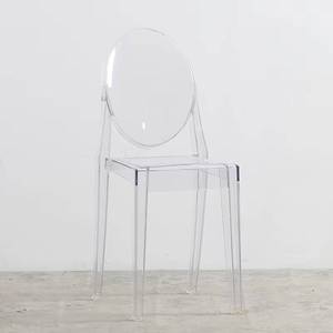 Chaise Victoria Ghost en acrylique transparent, vente en gros d'usine, chaise en plastique cristal clair pour la location lors de banquets, événements, hôtels et autres événements - Product Image 6