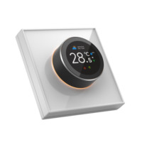 Thermostat intelligent Zhouqiao avec commande vocale, application Wi-Fi, programmation 5+1+1 jours, affichage TFT, matériau PC