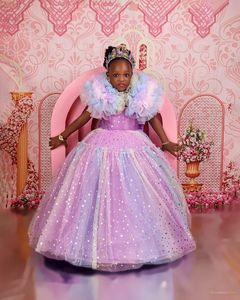 Abiti da festa per compleanno di ragazze stellari, abito da principessa, abito da damigella d'onore, lussuoso abito da cerimonia per bambini e neonati per servizi fotografici - Product Image 5