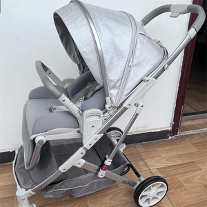 <b>Foldable</b> Luxury 3 in OEM Customized Frame Logo New Born Factory Direct Pram <b>Trolley</b> Strollers - Product Image 2