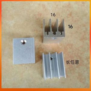 Disipador de Calor de Aluminio To220 de 16x16 mm para Transistor, Diodo Zener, SCR, MOSFET con Montaje a Través de Orificio - Product Image 2
