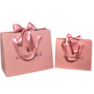 OEM Logo Size Customized pink <b>Red</b> White Wedding Candy Chocolate Perfume Lipstick Gift Bag With Ribbon - Product Image 2