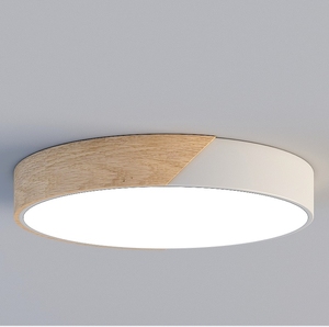 Dẫn ánh sáng Trần 30W 40W 50W 60W siêu mỏng với nửa vòng tròn gỗ từ Trung Sơn nhà máy trepower - Product Image 2